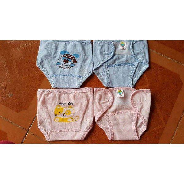 QUẦN ĐÓNG BỈM BABY LEO, QUẦN DÁN BỈM CHO TRẺ SƠ SINH SIZE 1,2,3 CHO BÉ 3-8KG