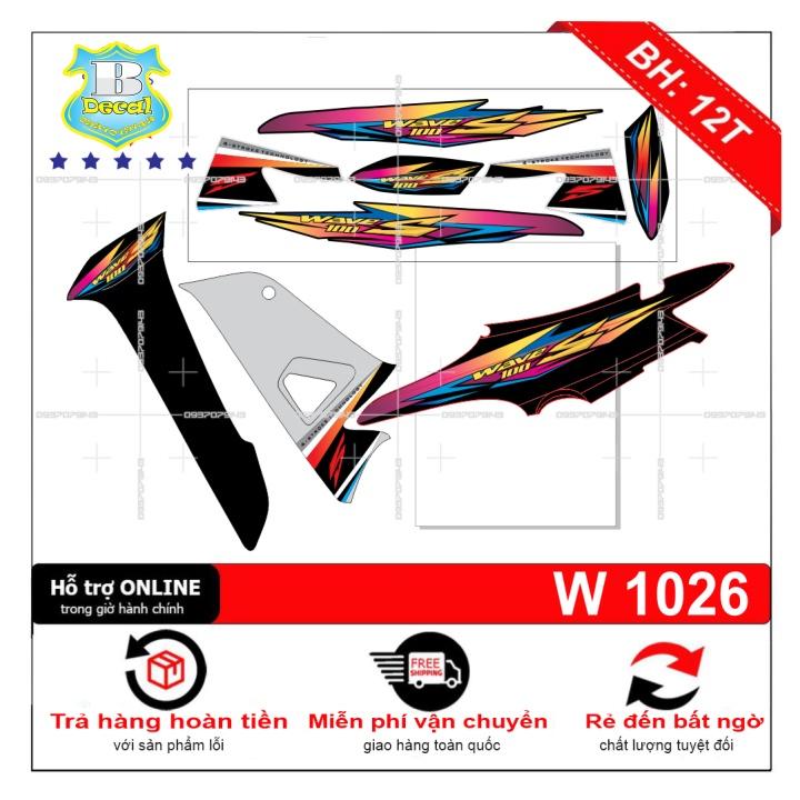 Tem rời wave a 2016 7 màu