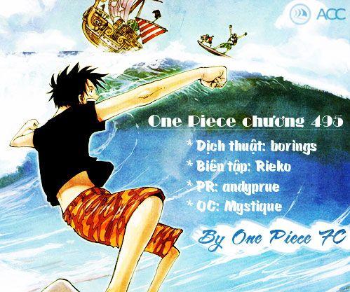 đảo hải tặc - one piece chapter 495 3