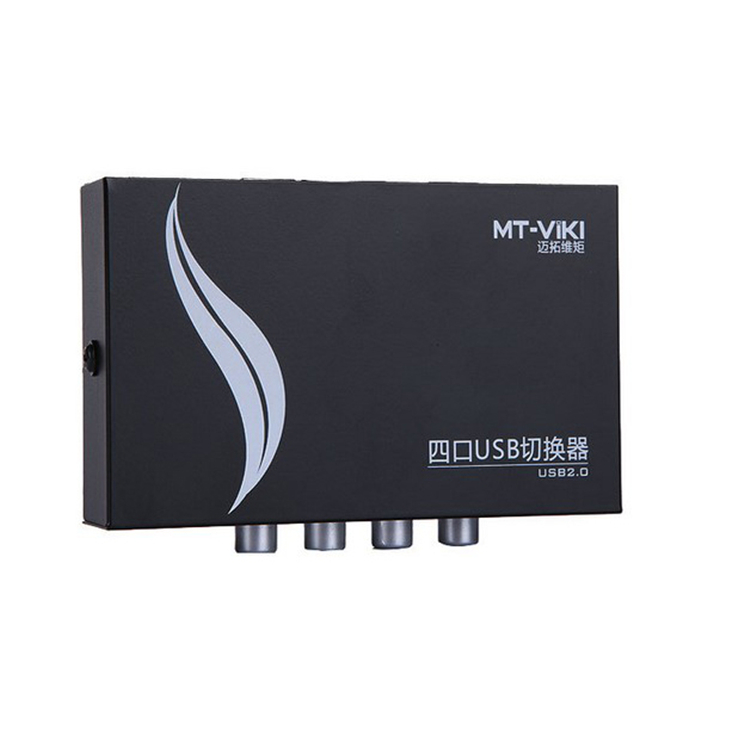 ROGTZ Bộ Gộp 4 Máy Tính Dùng Chung 1 Máy In Switch USB MT-VIKI - Hàng Nhập Khẩu