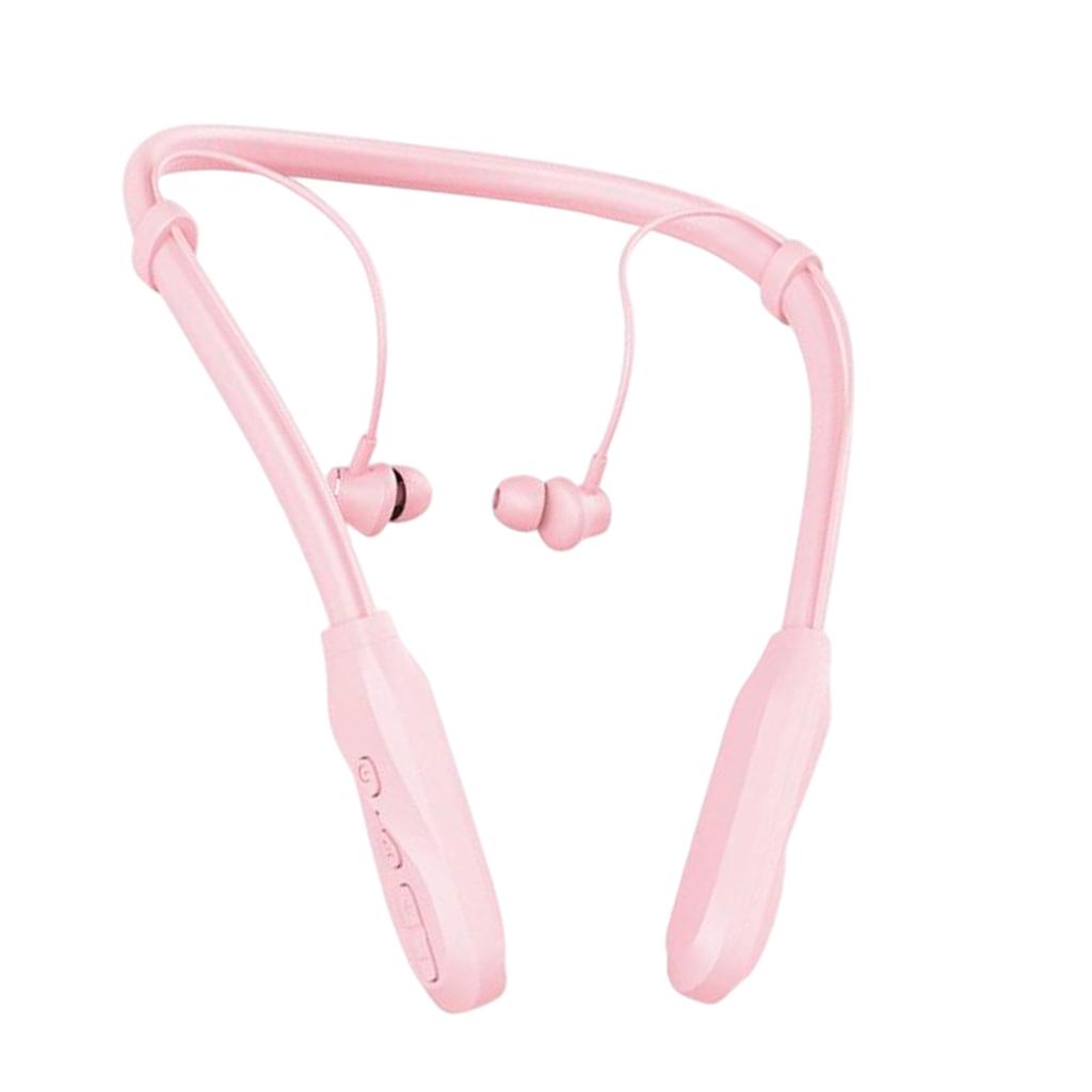 Sport Earphones Wireless Built-in Mic Bluetooth Headphones 1000mah Black