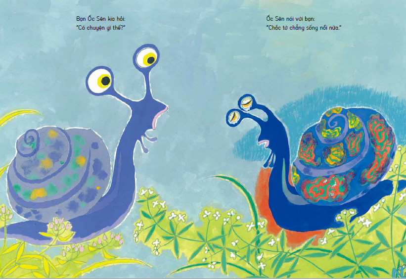 Sách - Tranh Truyện Ehon Nhật Bản - Nỗi Buồn Ốc Sên (Tái Bản 2023)