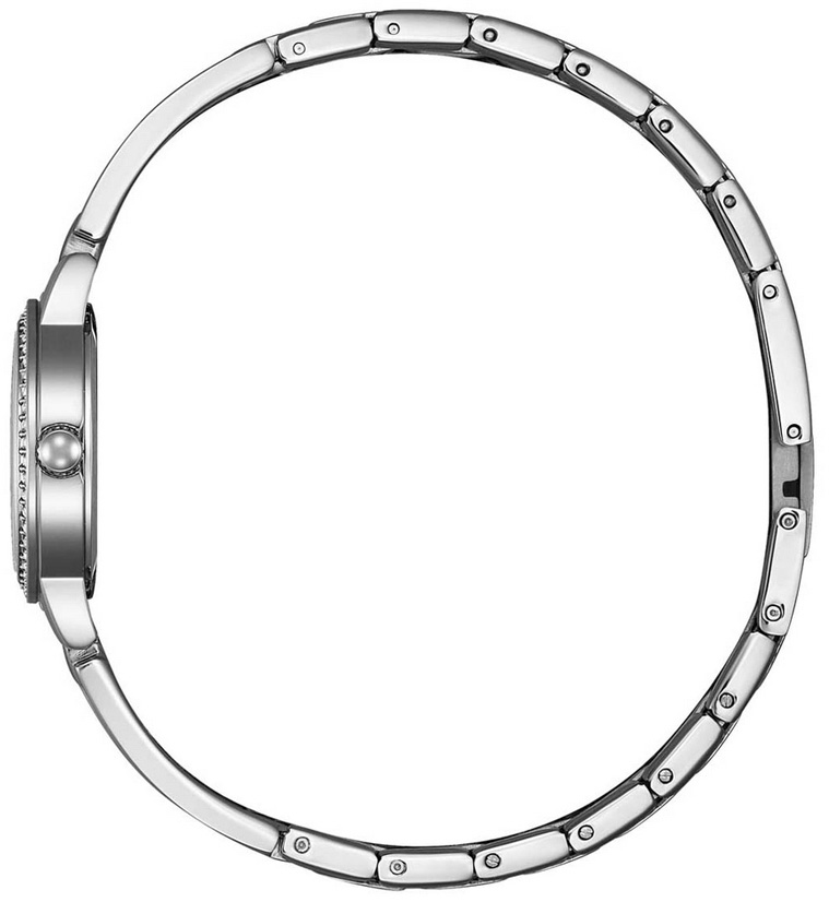 Đồng Hồ Nữ Citizen Pin-Quartz Đính Đá Swarovski Dây Thép Không Gỉ EZ7011-88D - Mặt Xà Cừ (24mm)