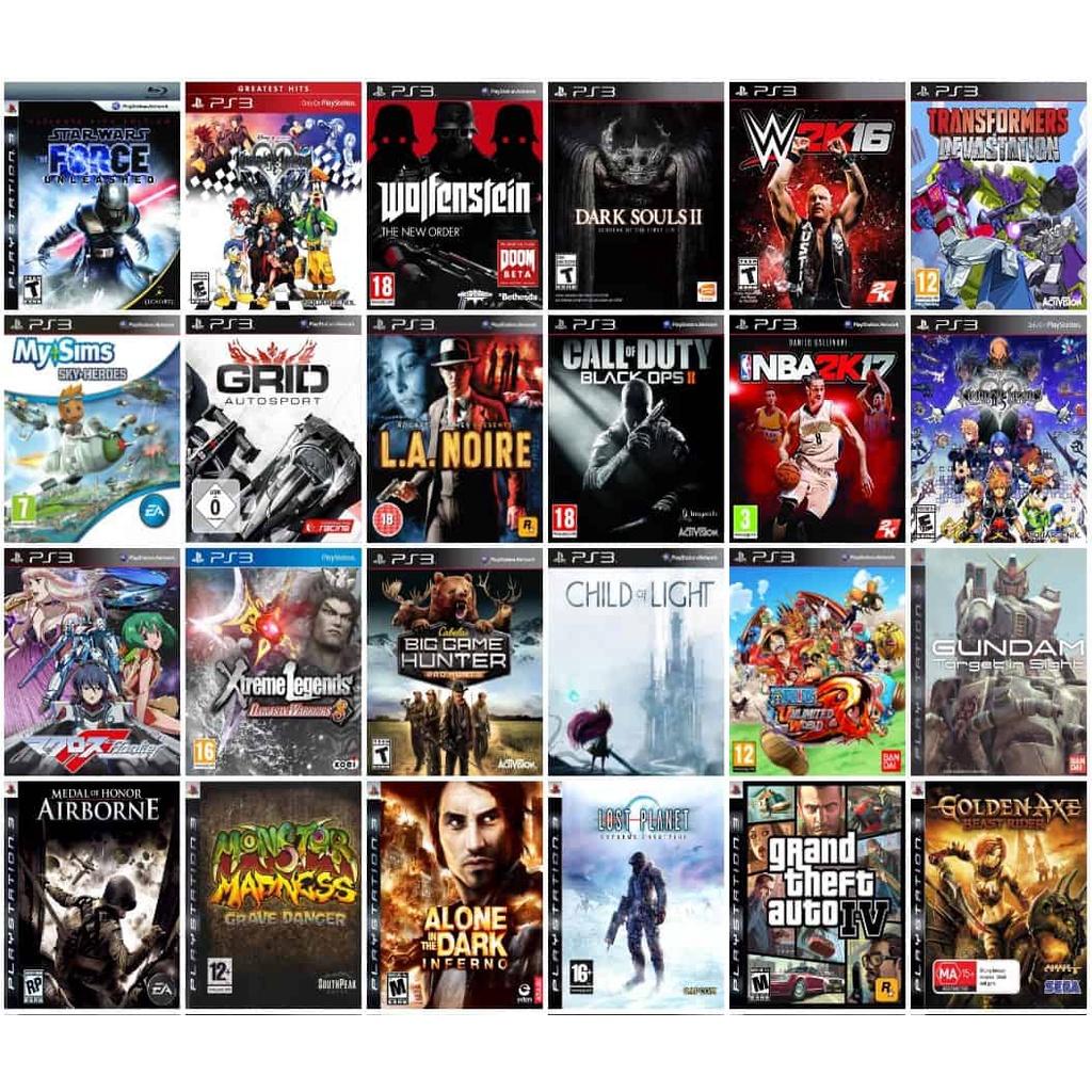 Ổ CỨNG GAME PS3 - CÀI GAME THEO YÊU CẦU CHO MÁY PS3 CÁC ĐỜI FAT, SLIM, SUPER SLIM