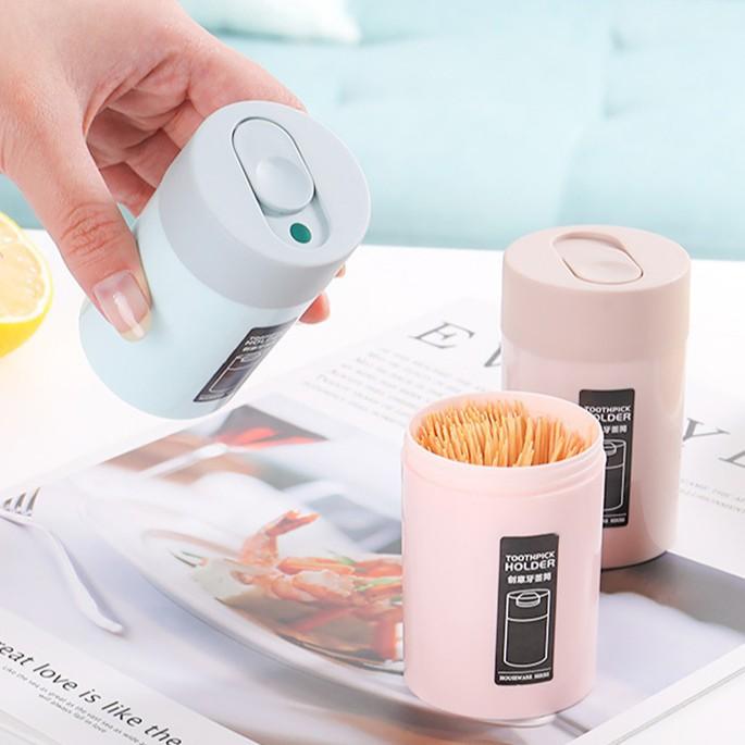 Lọ Đựng Tăm, Hạt Tiêu Bằng 0801 Cao Cấp Màu Sắc Sang Trọng Thiết Kế Tiện Dụng