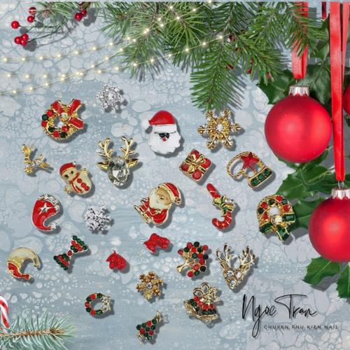 Charm Noel | Giáng Sinh 2023 | Trang Trí Móng Tay