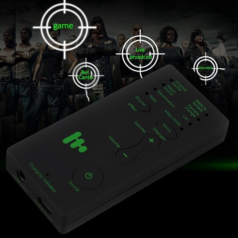Bộ 8 Micro Thay Đổi Giọng Nói Dùng Để Chơi Game Pubg