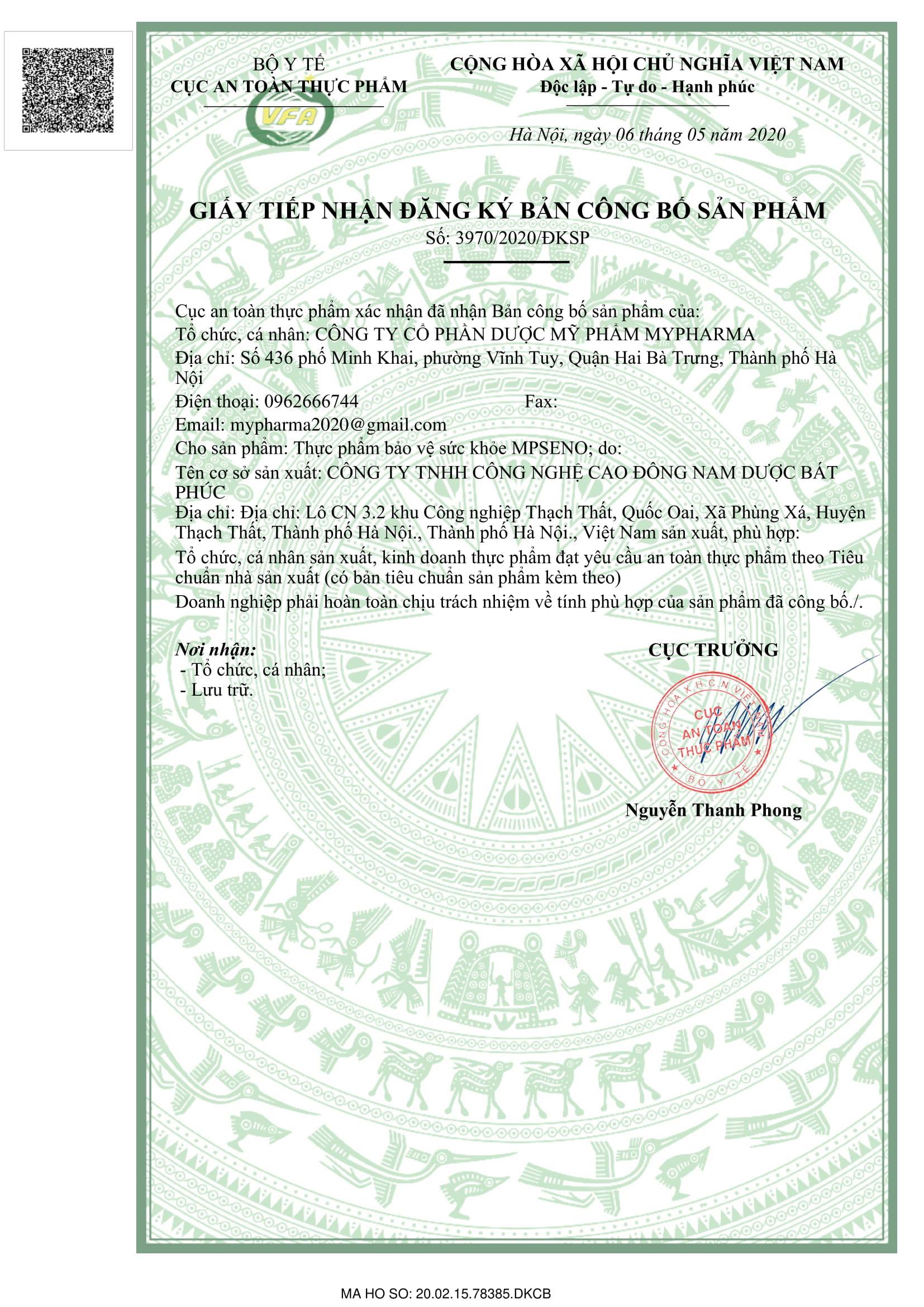 Viên detox GIẢM BÉO, hỗ trợ giảm mỡ MÁU công nghệ cao MPseno