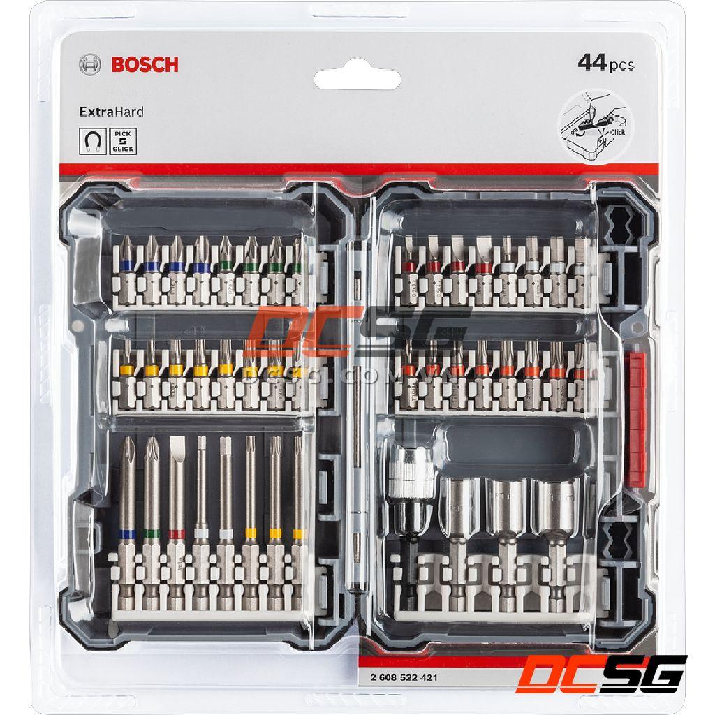 Bộ mũi vặn vít ExtraHard 44 chi tiết Bosch 2608522421 | DCSG