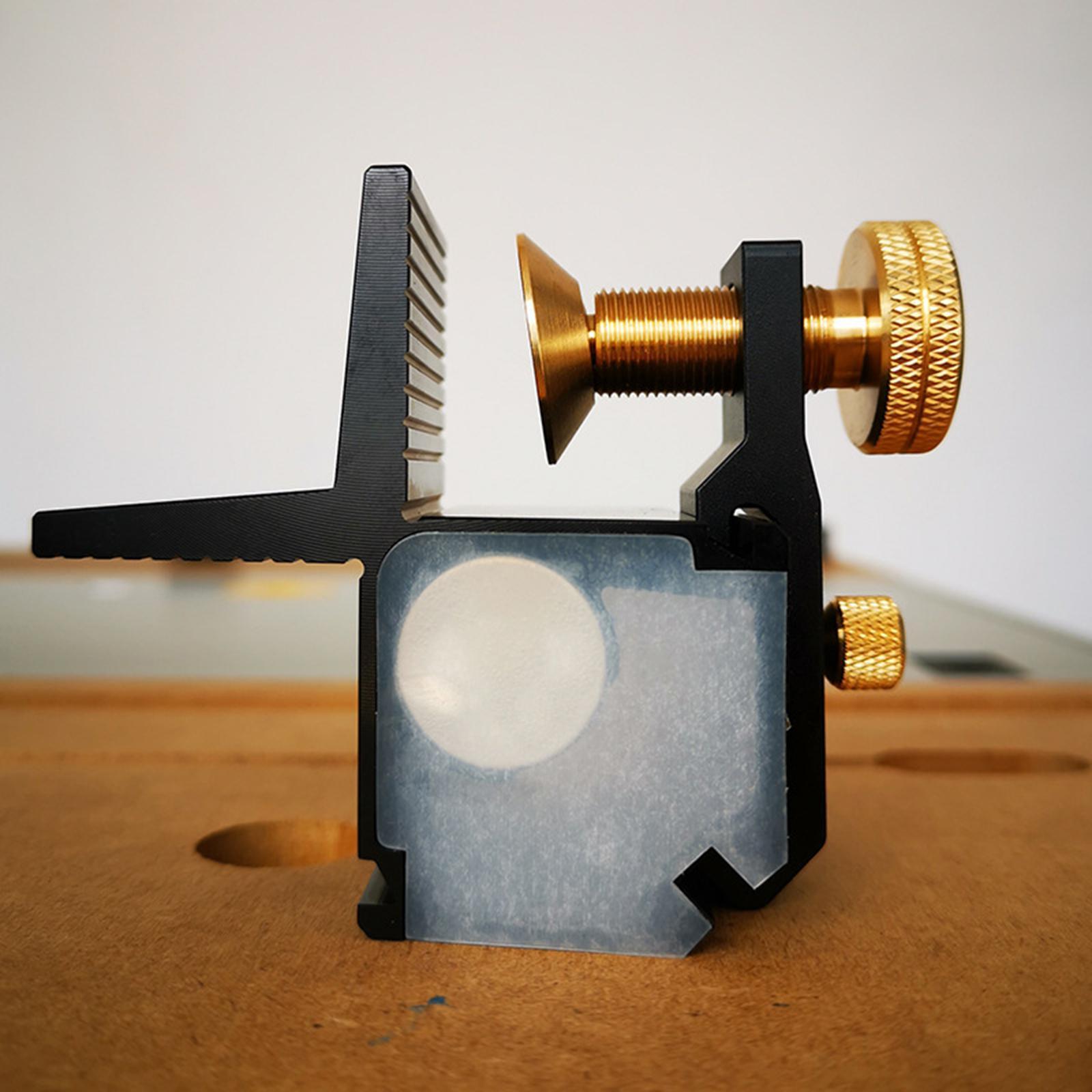 Aluminum Alloy Dovetail Rail Saw Gauge Cutting Gauge Dovetail Guide Tool for Cutting Dovetails
