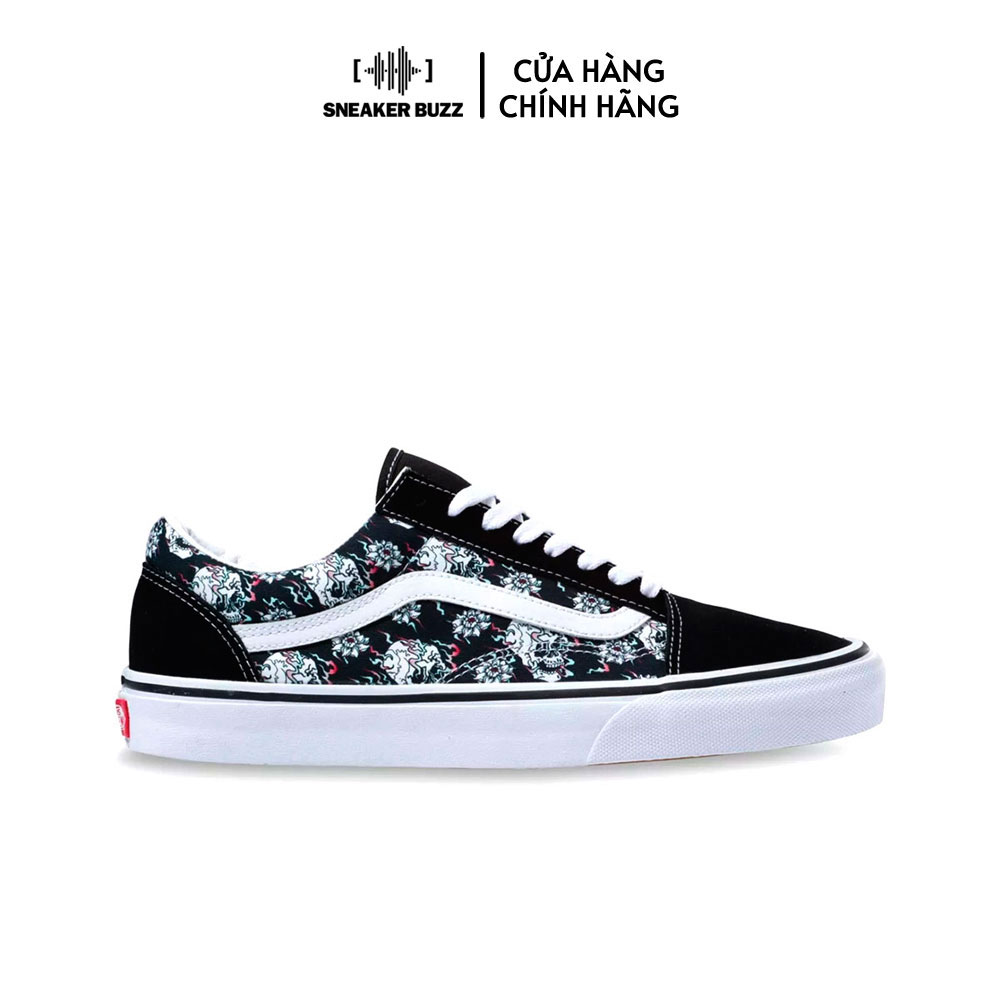 Giày Vans Old Skool Flash Skull VN0A38G118C