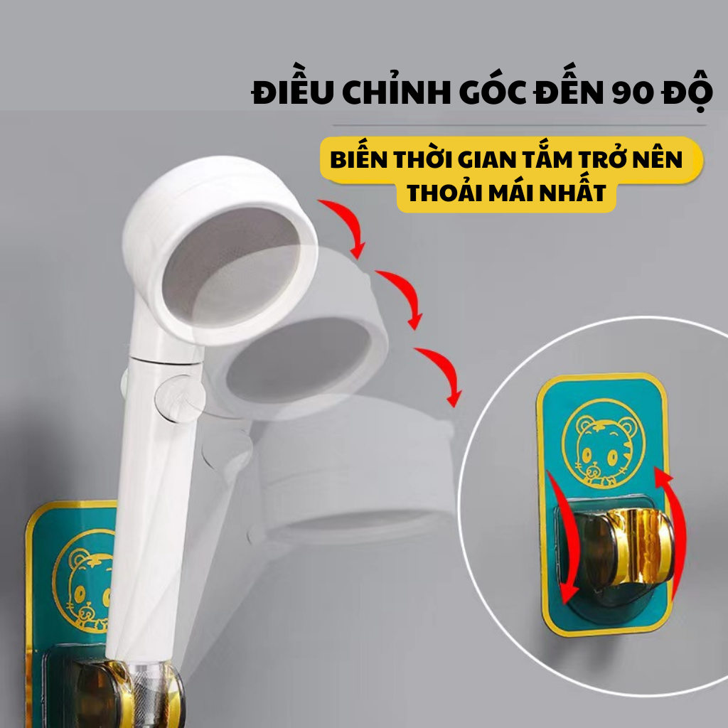 Dụng cụ dán tường cố định vòi sen tiện lợi