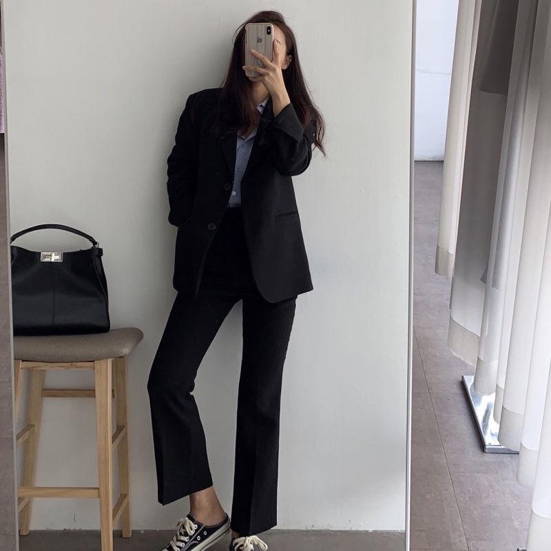 Áo Blazer nữ dáng xuông phong cách hàn quốc mã RB01