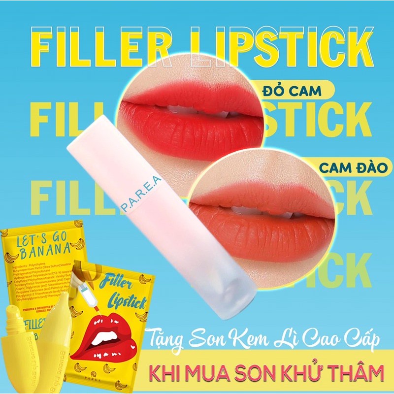 Son chuối hỗ trợ khử thâm môi filler collagen lipstick chính hãng