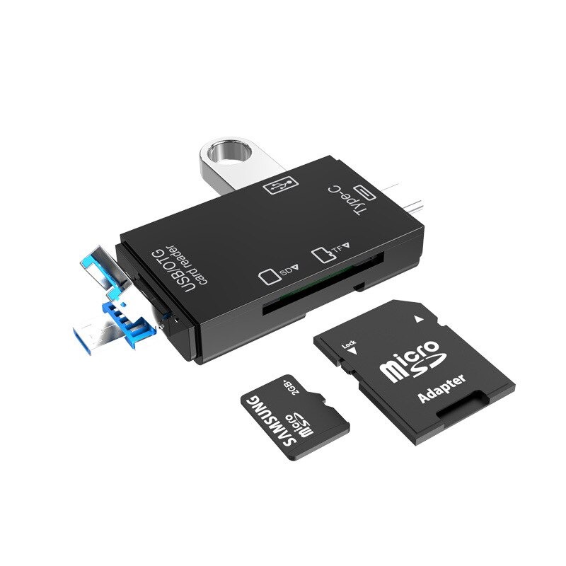 Đầu Đọc Thẻ Nhớ OTG Đa Năng 3 in 1, USB 3.0 Type C Micro, Đọc Thẻ Nhớ Máy Ảnh Ổ USB Micro SD Card Cho Điện Thoại Máy Tính, đầu đọc thẻ nhớ sd, đồ đọc thẻ nhớ, usb 3.0 đọc thẻ nhớ, đầu đọc thẻ nhớ otg type c micro usb