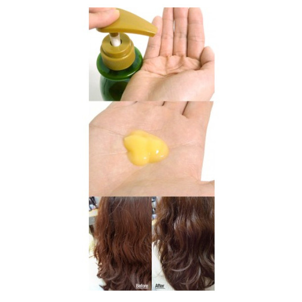 Tinh chất dưỡng tóc argan tạo kiểu tóc mềm Confume Smoothing Hair Essence 500ml tặng móc khóa