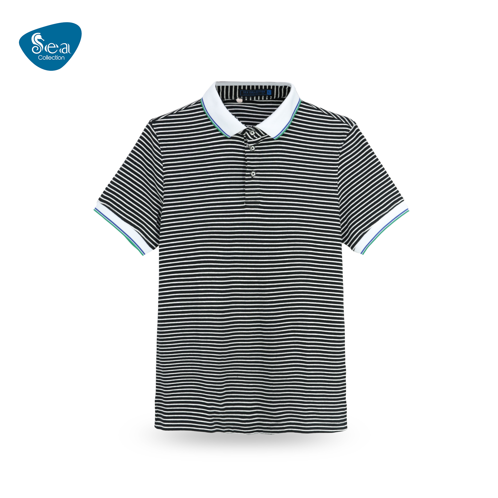 Áo Thun Polo Nam Sea Collection Sọc Ngang 12126