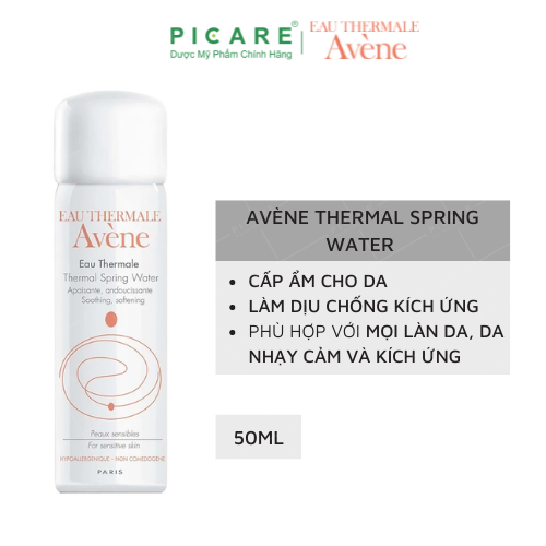 Nước Xịt Khoáng Avène Thermal Spring Water (50ml)