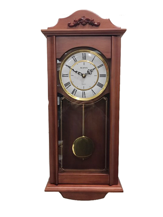 Đồng Hồ Quả Lắc Gỗ Treo Tường Có Nhạc Chông Kn - 99 - Màu Nâu