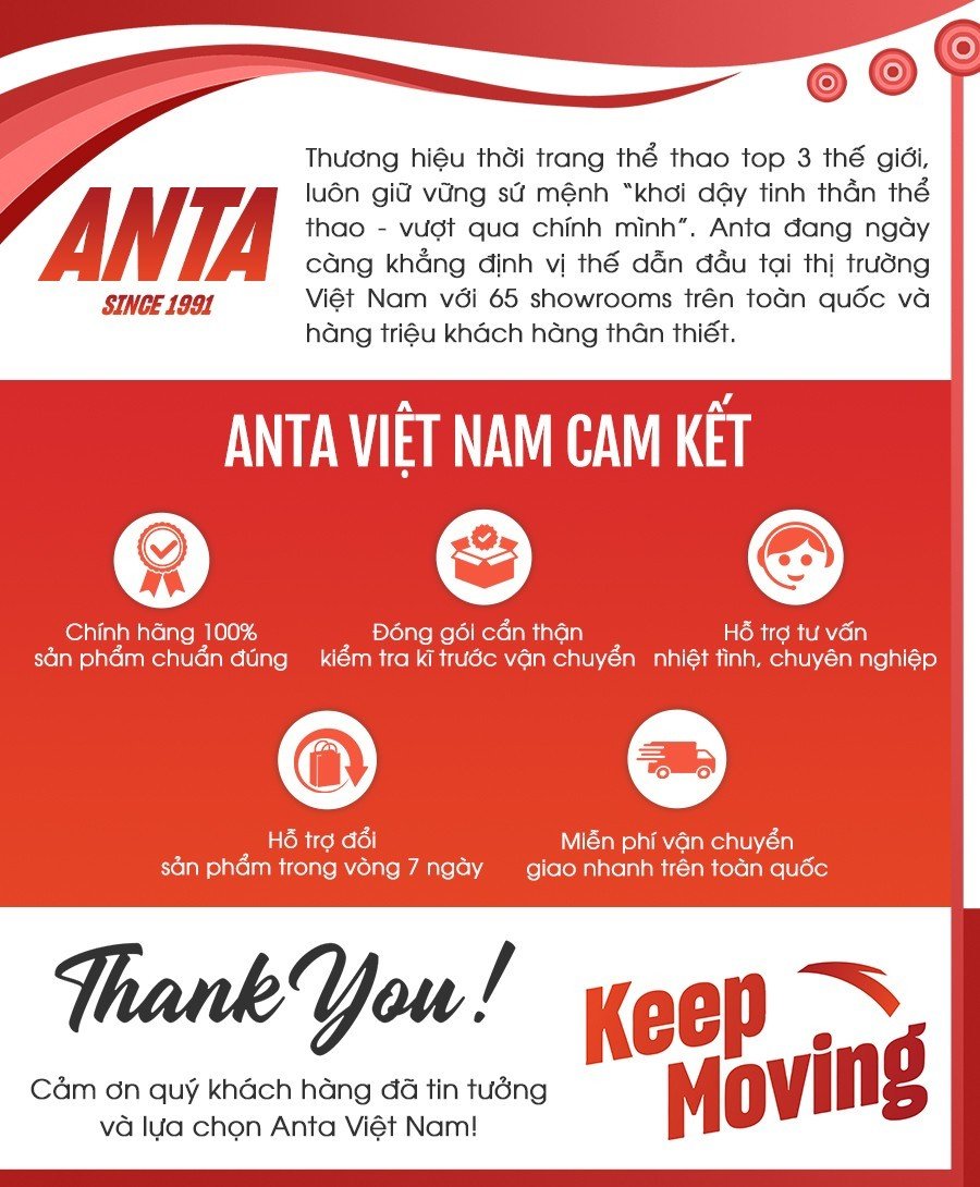 Giày chạy thể thao nam CITY RUN Anta Sport 812235565