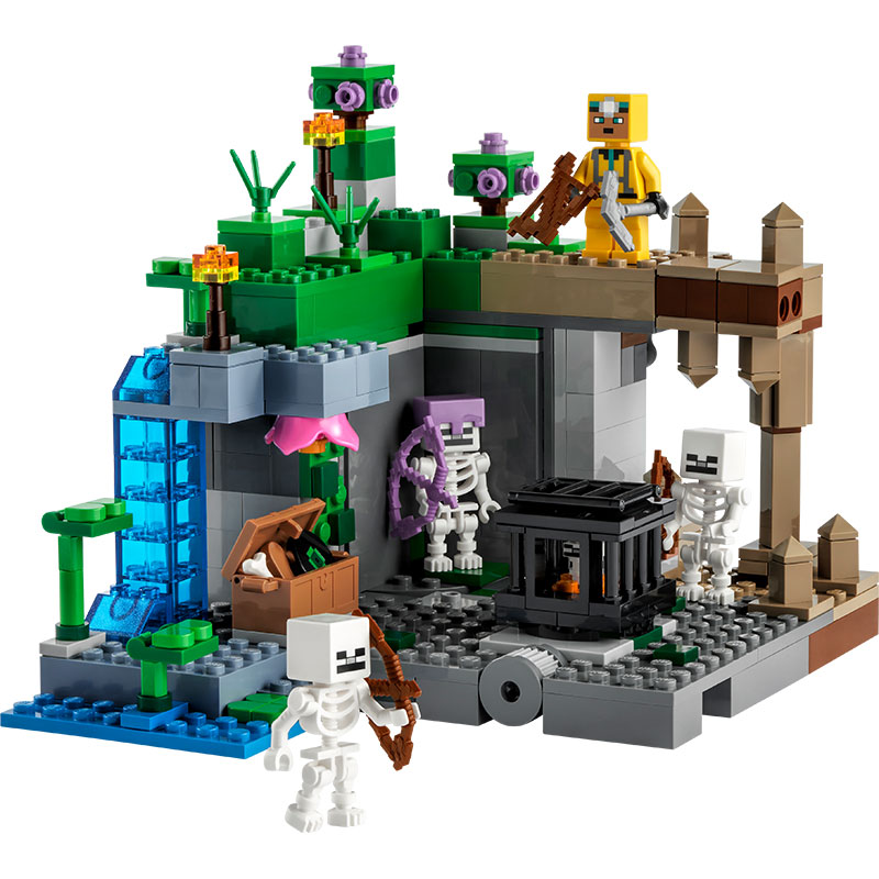 Đồ Chơi LEGO MINECRAFT Hầm Ngục Skeleton 21189 (364 chi tiết)