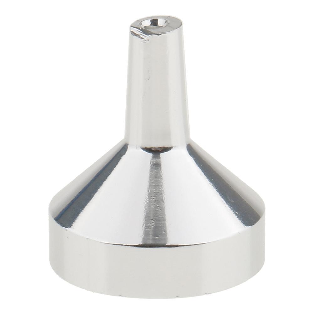 2-Tiers Wood Essential Oils Display Rack Stand Holder +12 Mini Metal Funnel