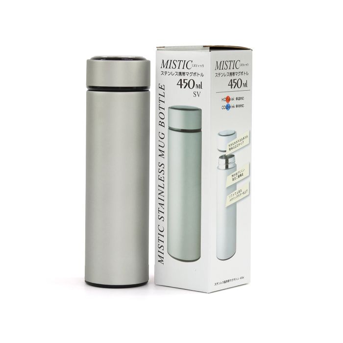 Bình inox giữ nhiệt Living 450ml (Màu xám)