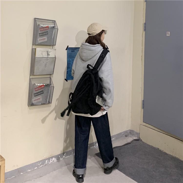 Áo hoodies form rộng phong cách Hàn Quốc