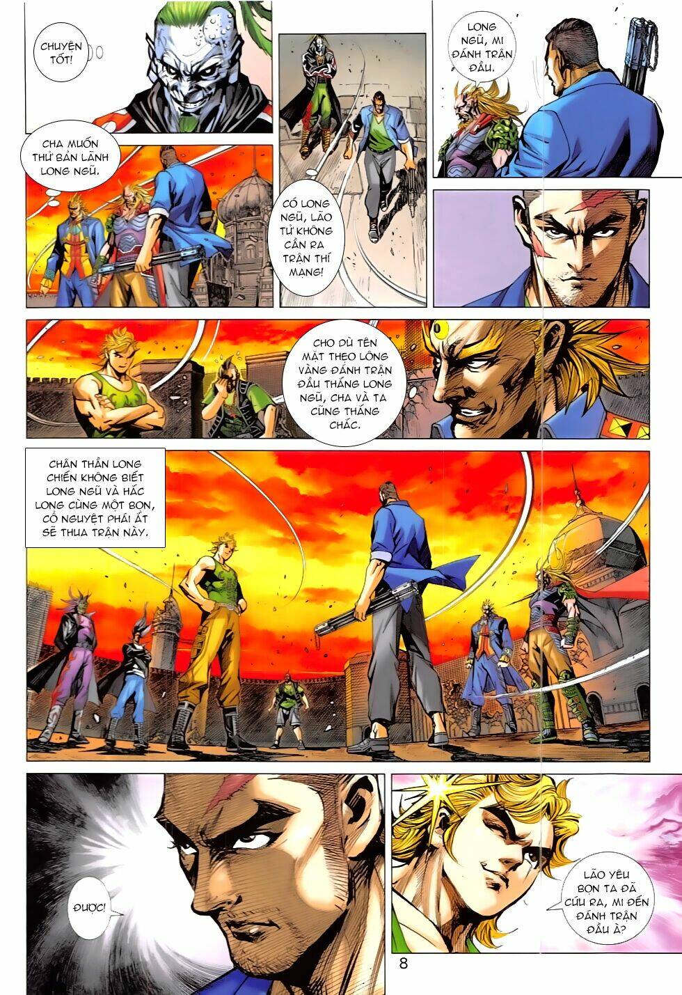 tân tác long hổ môn chapter 822 8