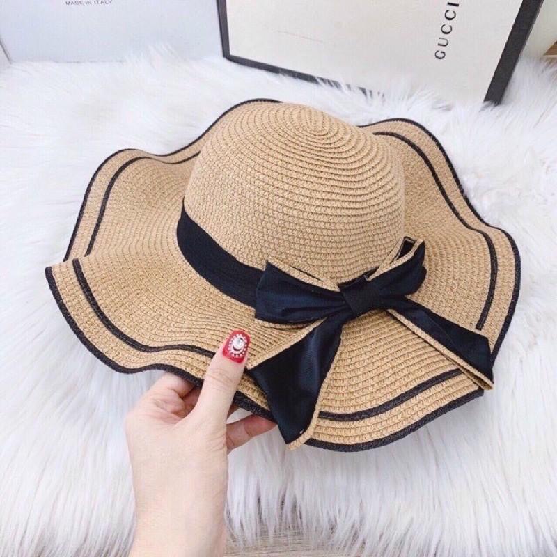 MŨ ĐI BIỂN RỘNG VÀNH ĐÍNH NƠ