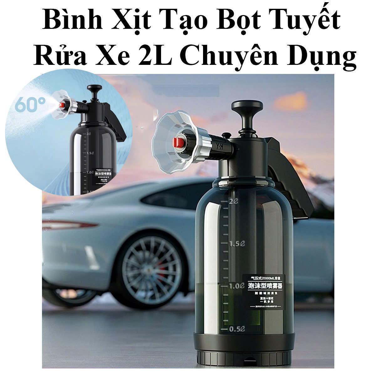 Bình Xịt Tạo Bọt Tuyết Rửa Xe 2L Chuyên Dụng