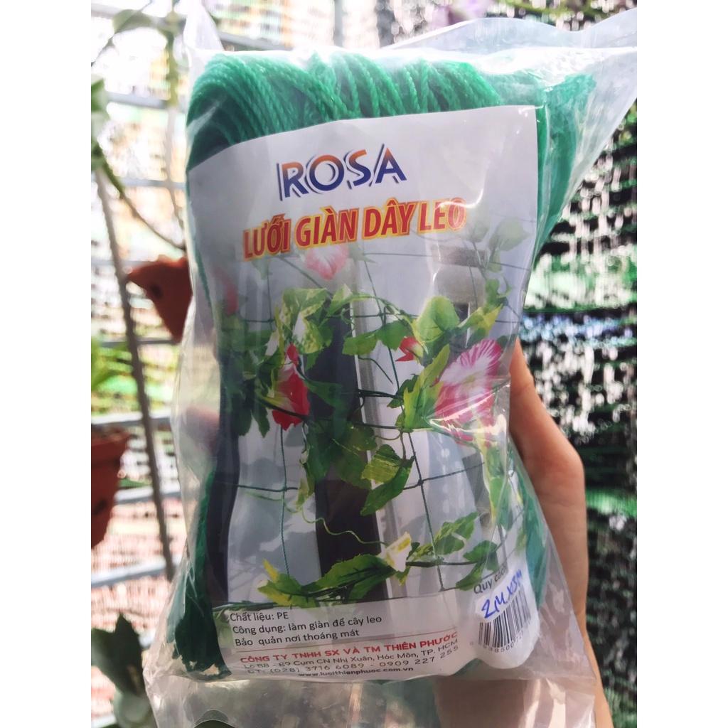 Lưới leo dàn cho cây trồng 2m-6m