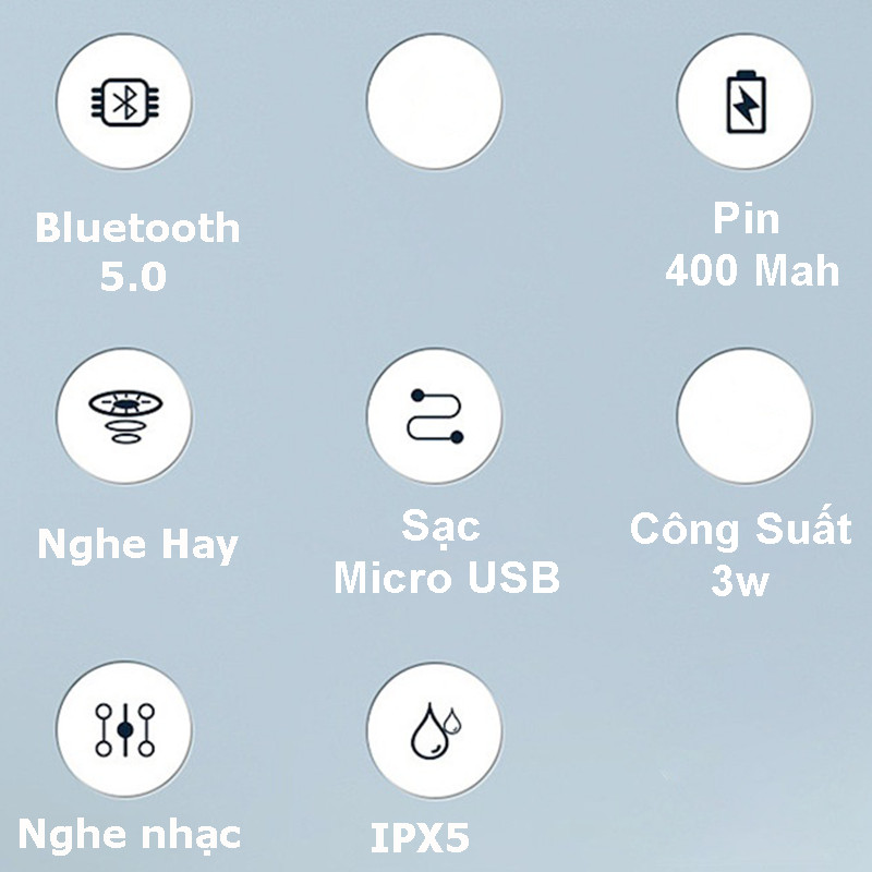 Loa nghe nhạc Bluetooth PKCB Mini Plus Bản Quốc Tế - Hàng chính Hãng