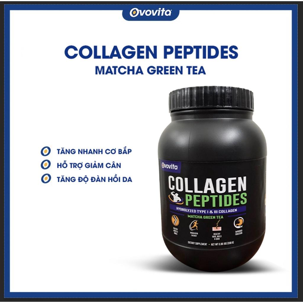 Collagen Peptides OVOVITA Hũ 390gr Tăng Đàn Hồi Da Và Cơ