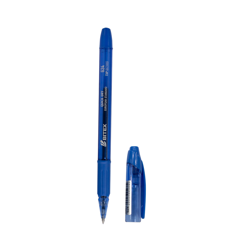 Bút gel Bitex mực xanh Mr.Fast G24
