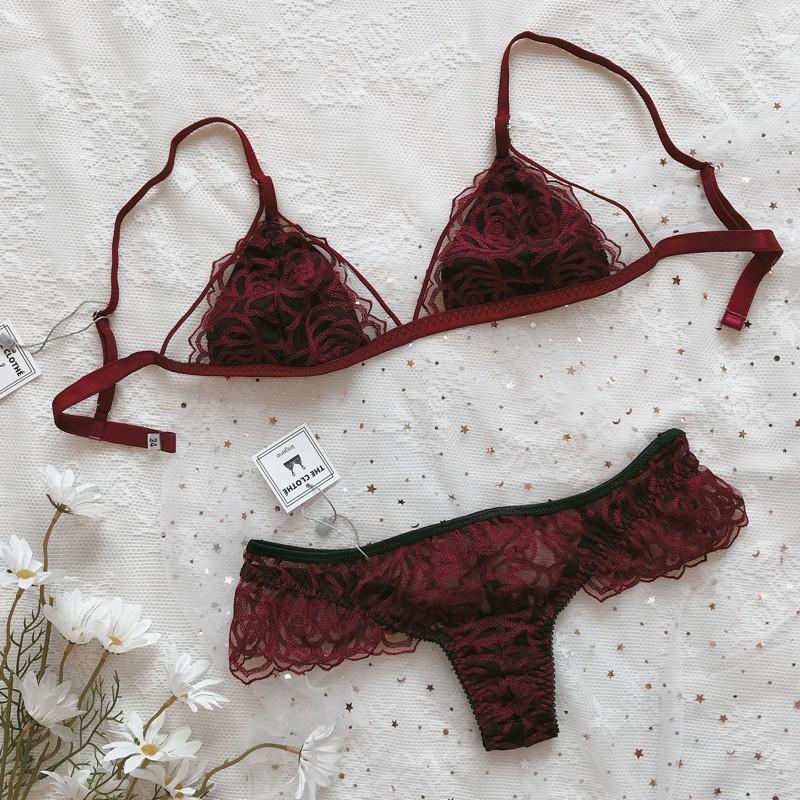 Bralette - Đồ lót thiết kế - Ellen Cánh Tiên Đỏ