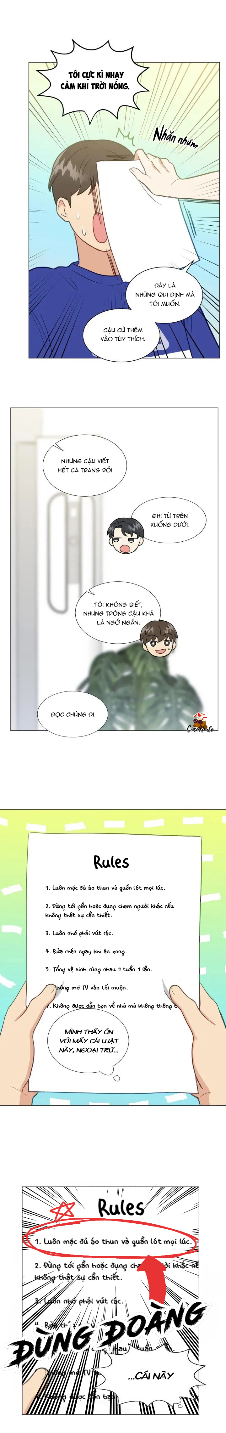 bạn cùng phòng kì lạ chapter 7 7