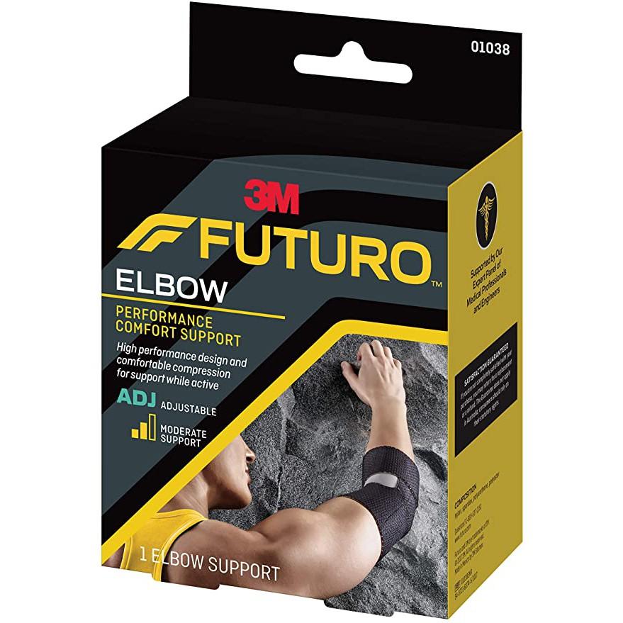 Hỗ trợ khuỷu tay 3M futuro, 01038ENR màu đen