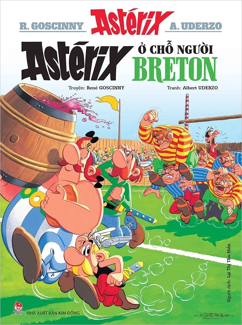 Sách - Asterix - Asterix ở chỗ người Breton