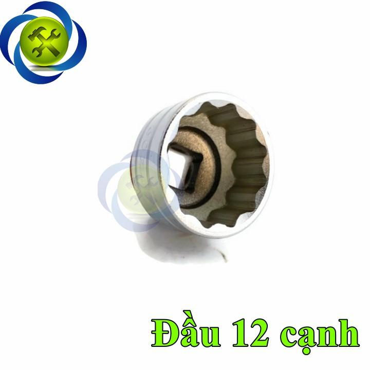 Tuýp 32mm 1/2 Kingtony 433032M 12 cạnh màu trắng dài 44mm