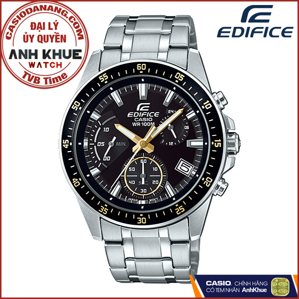 Đồng hồ nam dây kim loại Casio Edifice chính hãng EFV-540D-1A9VUDF (43mm)