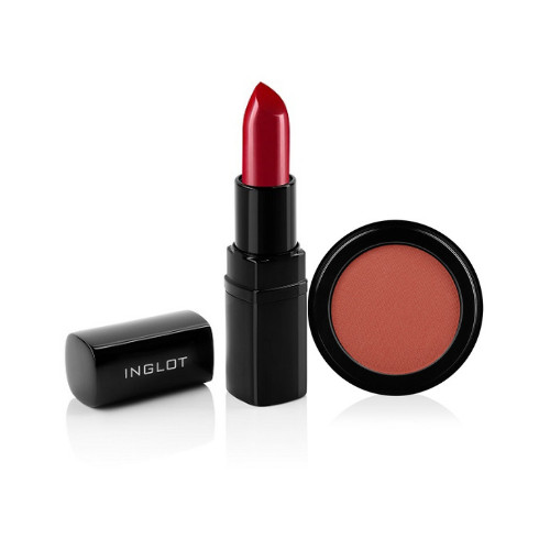 Combo son thỏi lipstick và phấn má hồng