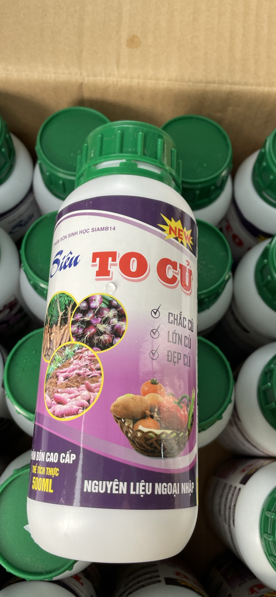 Phân bón Siêu TO CỦ lọ 500ml