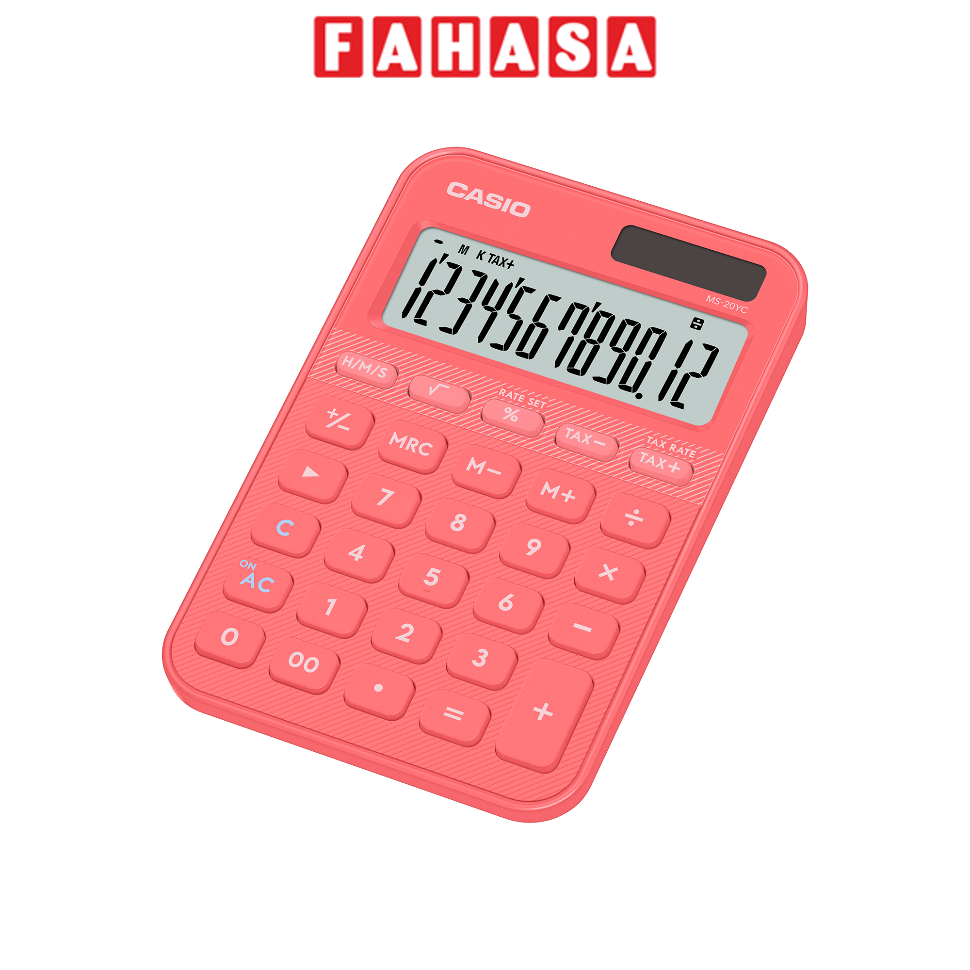 Máy Tính Casio MS-20YC-CL-W-DP - Màu Cam