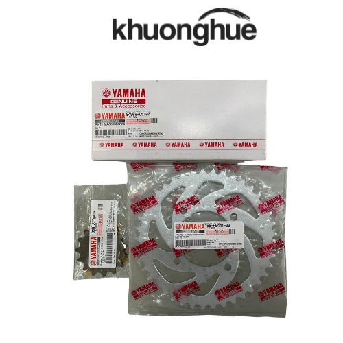 Bộ nhông xích,nhông sên dĩa xe Taurus chính hãng Yamaha