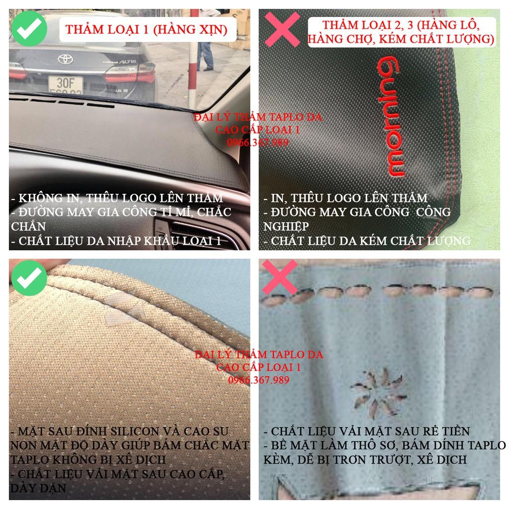 Thảm Taplo Da vân Carbon cao cấp TOYOTA VIOS