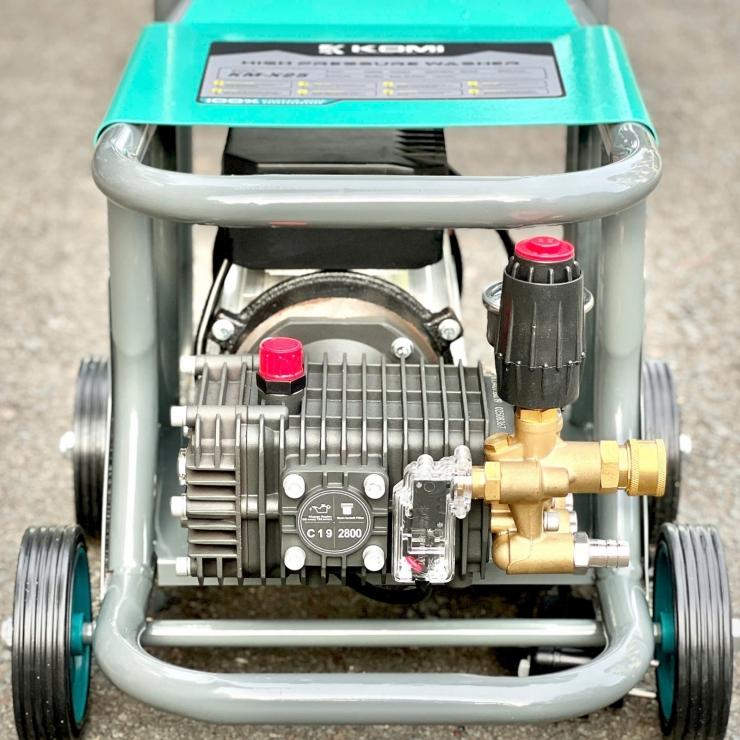 MÁY XỊT RỬA XE CAO ÁP CÔNG NGHIỆP 2500W KM-X25 KOMI -HÀNG CHÍNH HÃNG