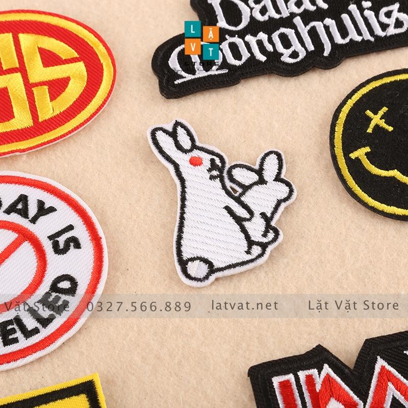 Sticker, Logo Patch Ủi Quần Áo ủi mang Người trưởng thành, Street Style