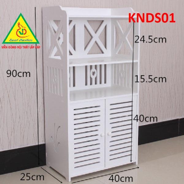 TỦ KỆ NHÀ TẮM - TỦ KỆ ĐA NĂNG KDNS01-1- NỘI THẤT LẮP RÁP Viendong Adv