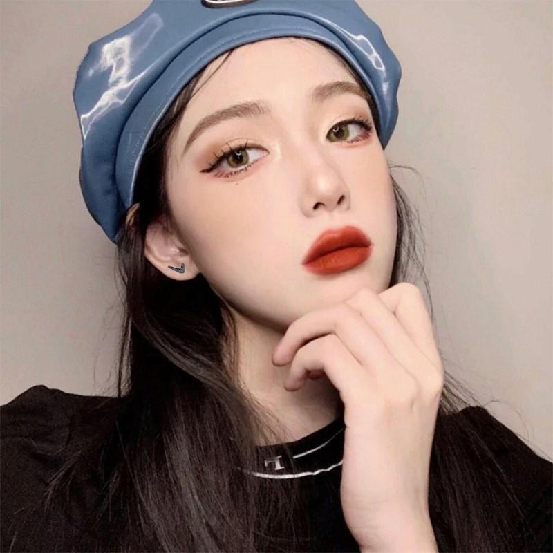 Bông Tai Đen Nam Nữ Unisex Dấu X Móc Câu